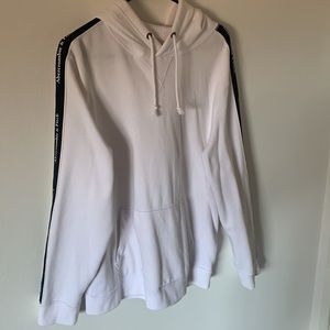Abercrombie & Fitch White Hoodie